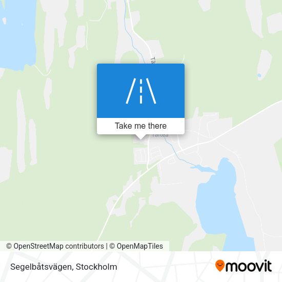 Segelbåtsvägen map