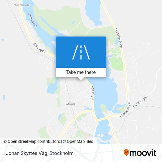 Johan Skyttes Väg map