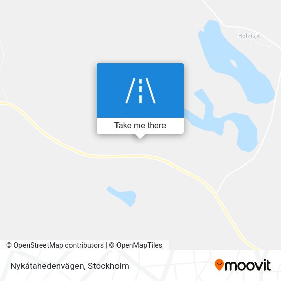 Nykåtahedenvägen map