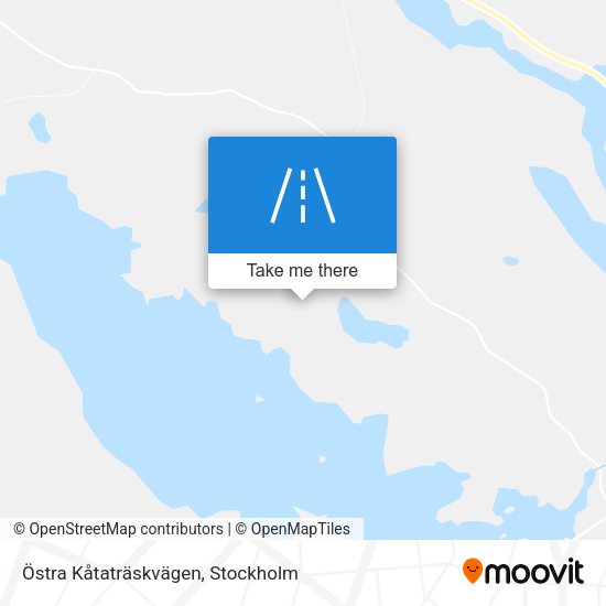 Östra Kåtaträskvägen map