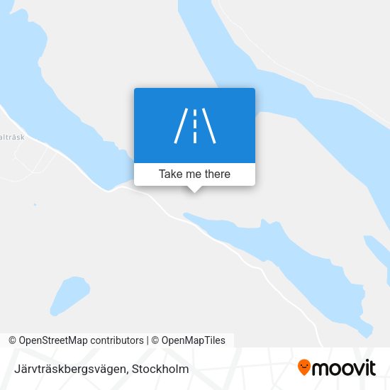 Järvträskbergsvägen map
