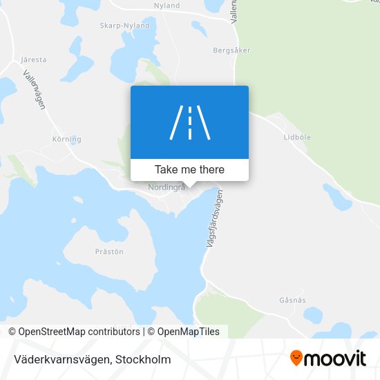 Väderkvarnsvägen map