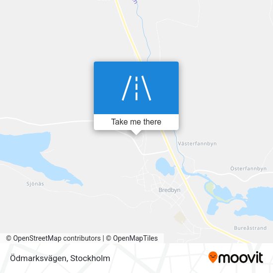 Ödmarksvägen map
