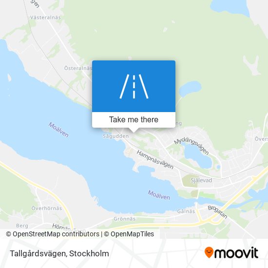 Tallgårdsvägen map