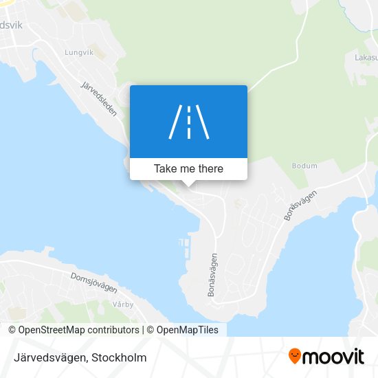 Järvedsvägen map
