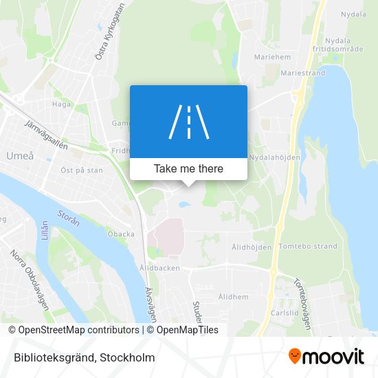 Biblioteksgränd map
