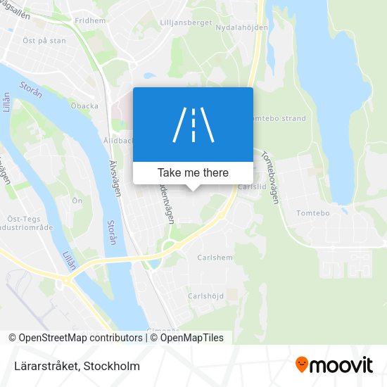 Lärarstråket map