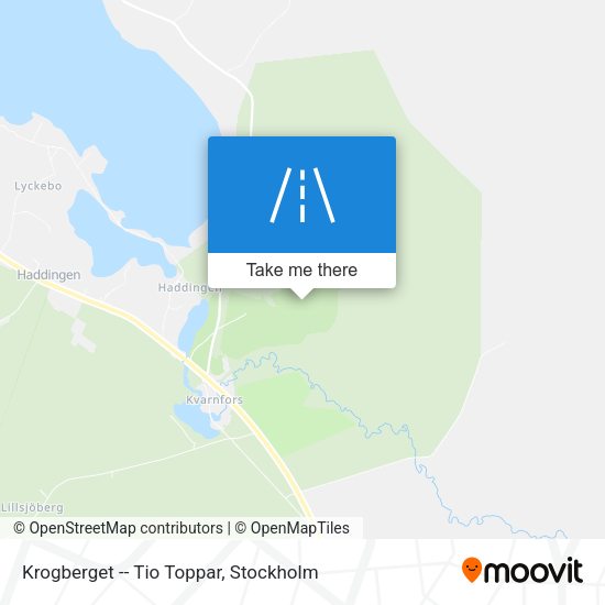 Krogberget -- Tio Toppar map