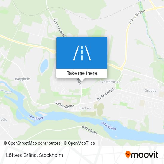 Löftets Gränd map