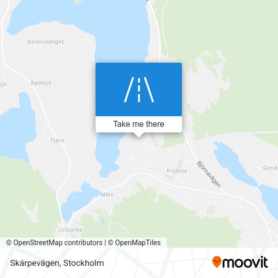 Skärpevägen map