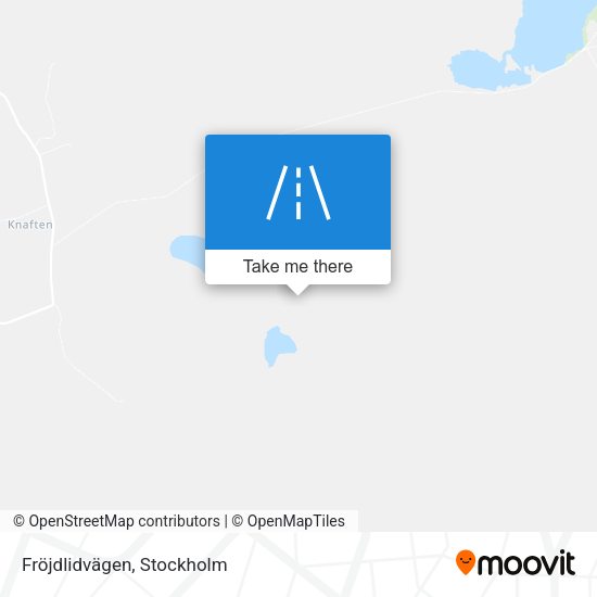 Fröjdlidvägen map