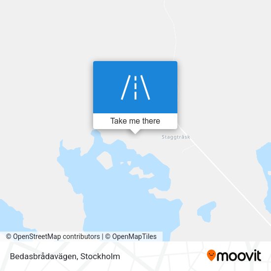 Bedasbrådavägen map