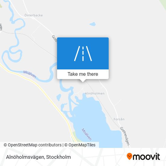 Alnöholmsvägen map