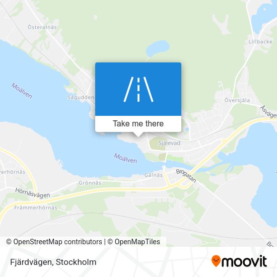 Fjärdvägen map