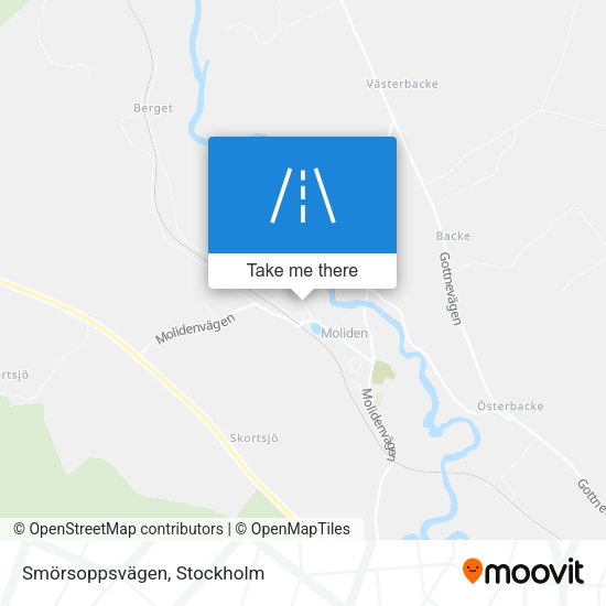 Smörsoppsvägen map