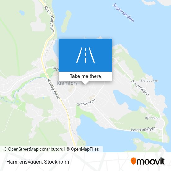 Hamrénsvägen map