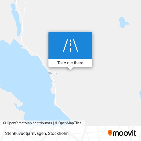 Stenhuvudtjärnvägen map