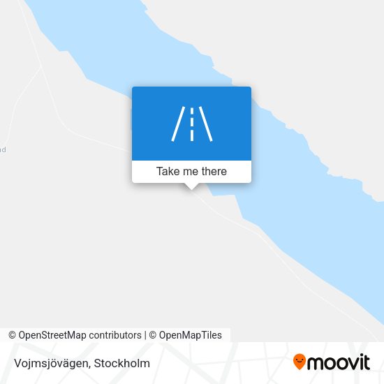Vojmsjövägen map