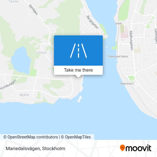 Mariedalsvägen map