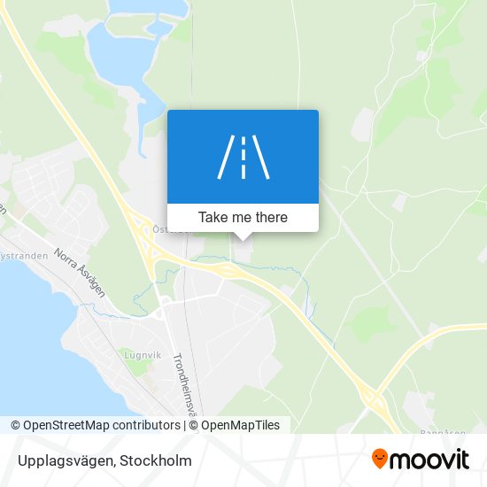 Upplagsvägen map