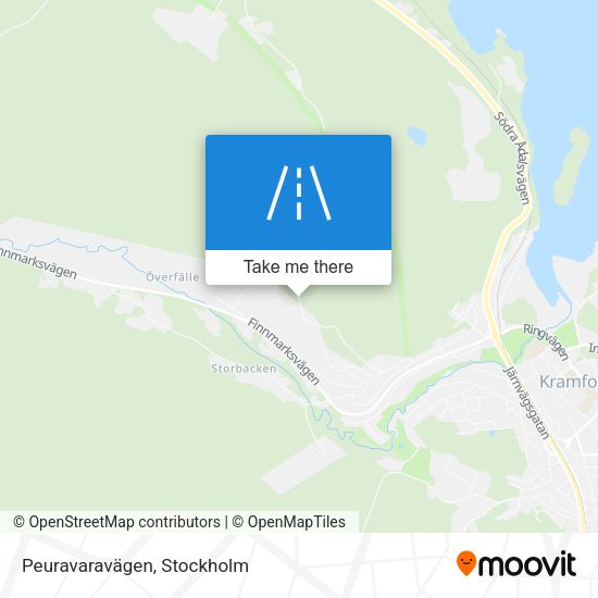 Peuravaravägen map
