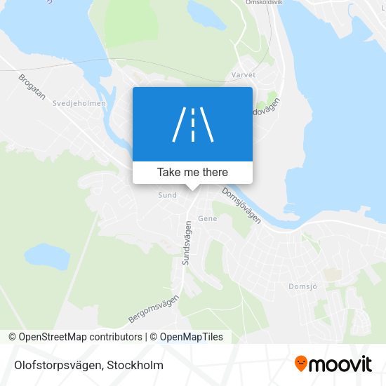 Olofstorpsvägen map