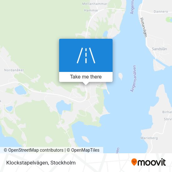Klockstapelvägen map