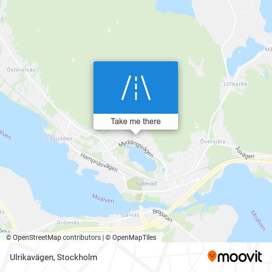 Ulrikavägen map