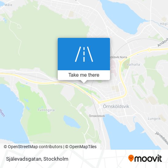 Själevadsgatan map