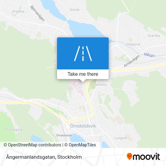 Ångermanlandsgatan map