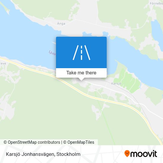 Karsjö Jonhansvägen map