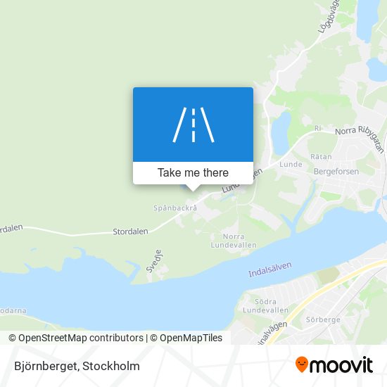 Björnberget map