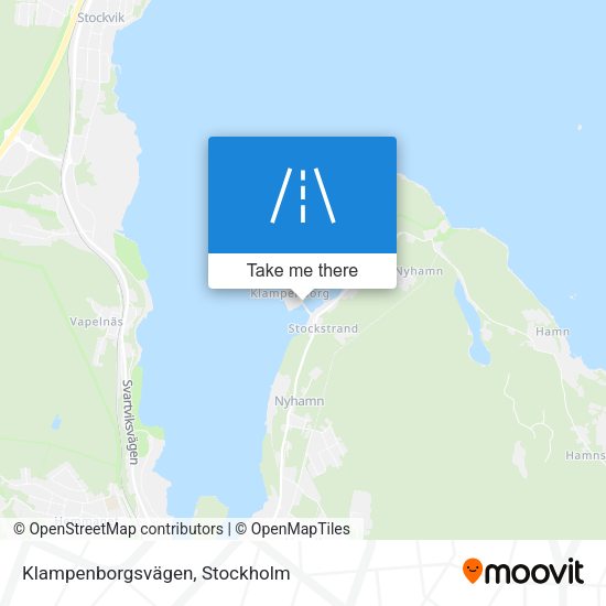 Klampenborgsvägen map