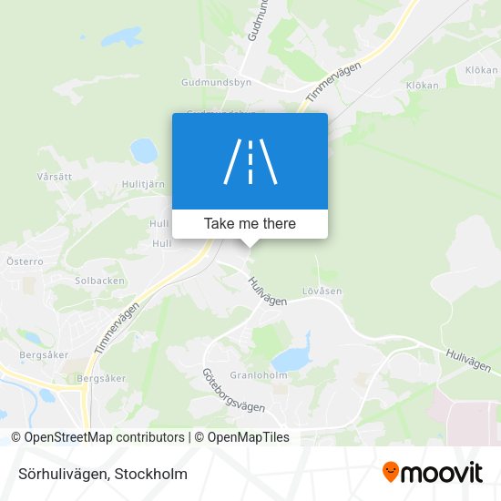 Sörhulivägen map