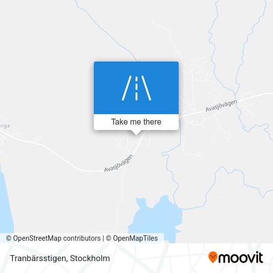 Tranbärsstigen map