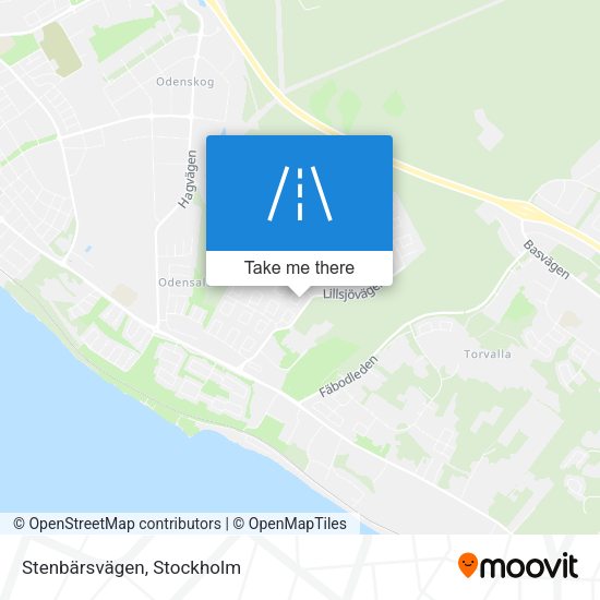 Stenbärsvägen map
