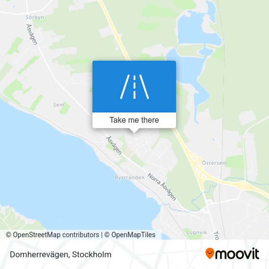 Domherrevägen map