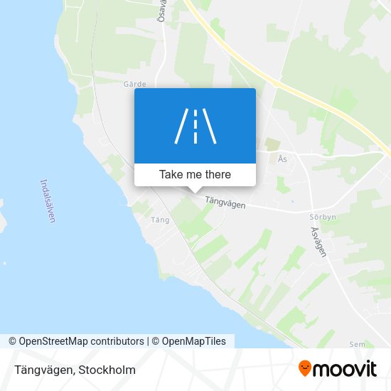 Tängvägen map