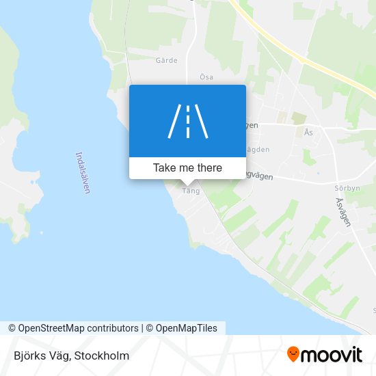 Björks Väg map