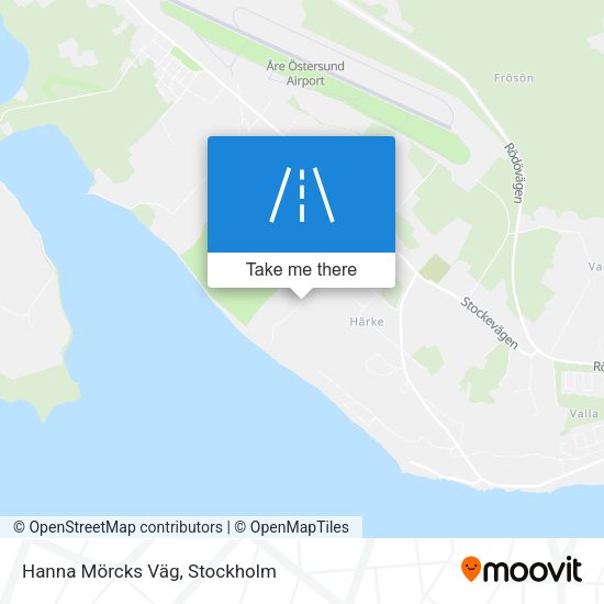 Hanna Mörcks Väg map