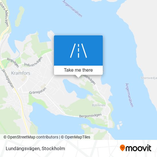 Lundängsvägen map