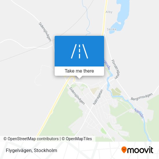 Flygelvägen map