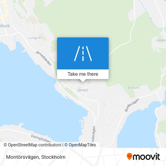 Montörsvägen map