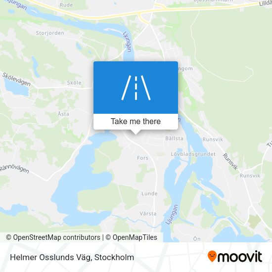 Helmer Osslunds Väg map
