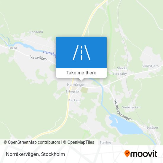 Norråkervägen map