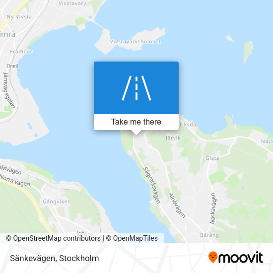 Sänkevägen map