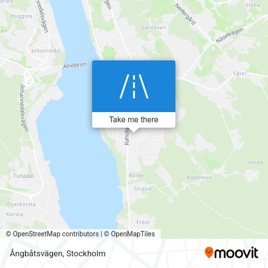 Ångbåtsvägen map