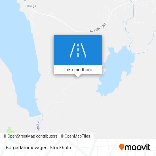 Borgadammsvägen map