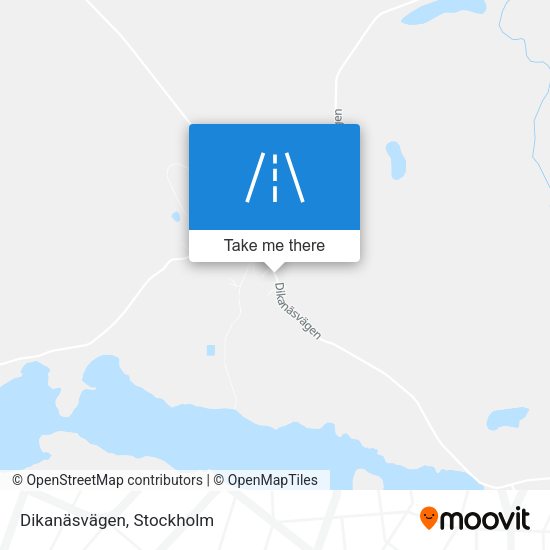 Dikanäsvägen map