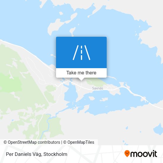 Per Daniels Väg map